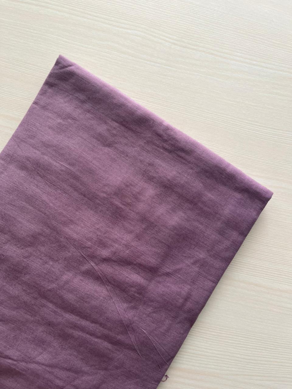 Pastel Whispers Tie-Dye Net Kota Suit Material Floral Mist